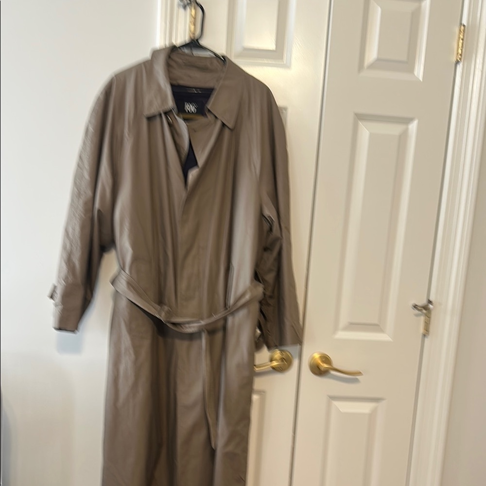 London Fog Tan Trench Coat